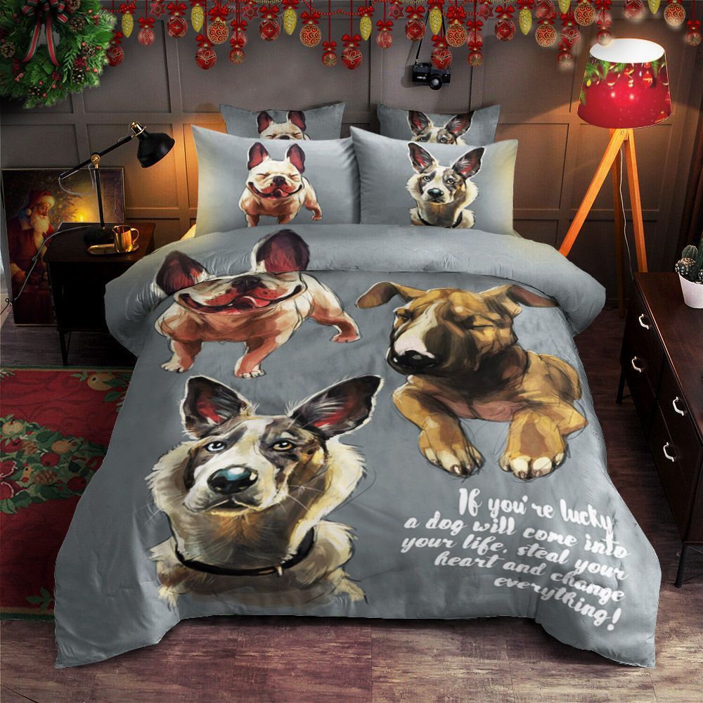 Dogs Bedding Set