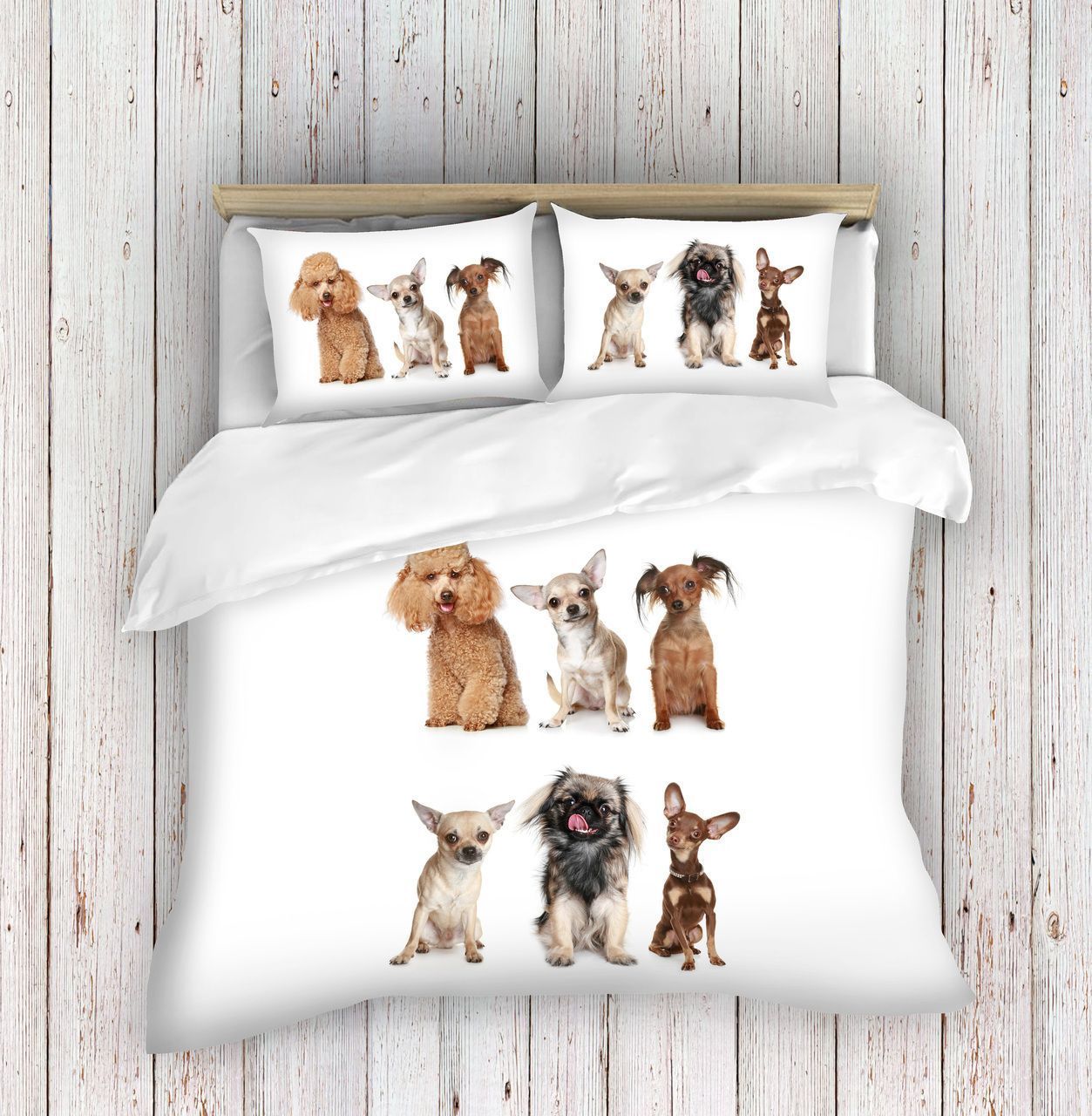 Dogs Family Bedding Set