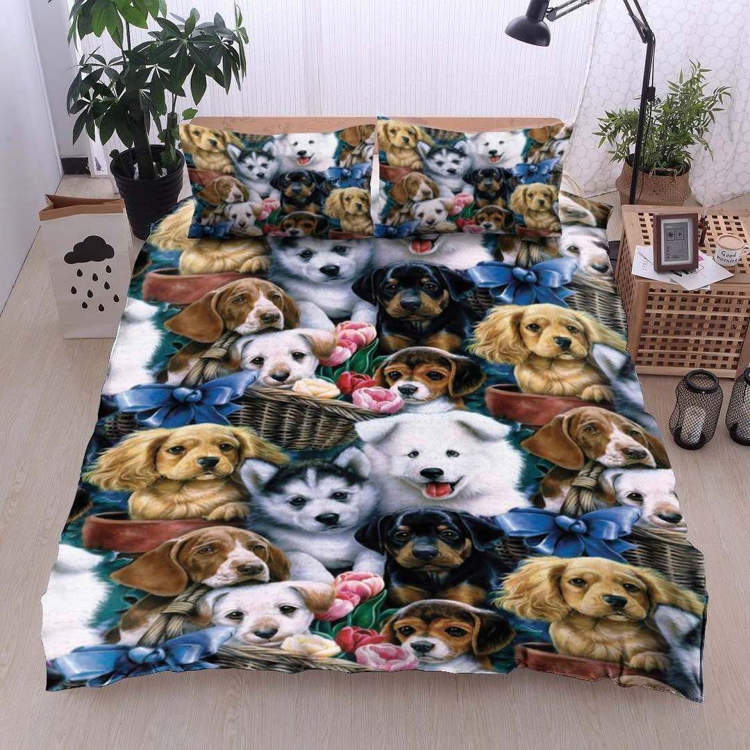 Dogs Bedding Set