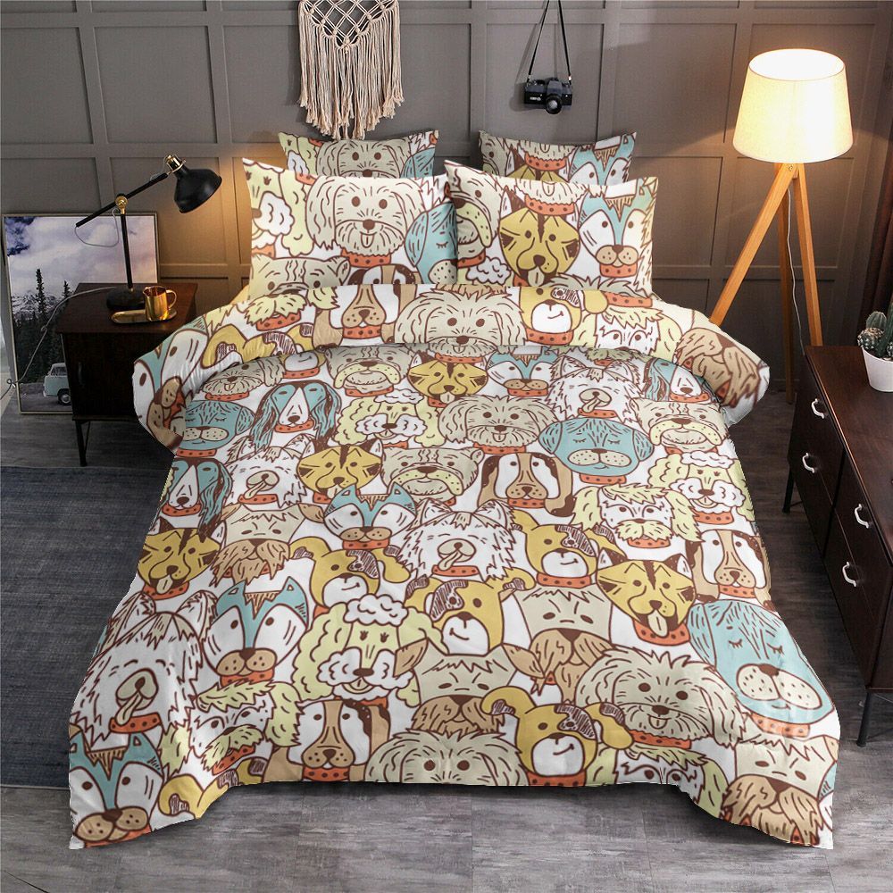 Dogs Bedding Set
