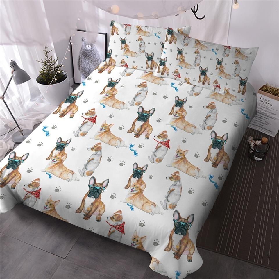Dogs In The Sun Bedding Set