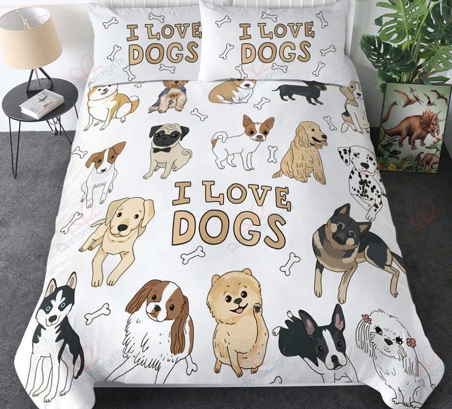 Dogs Bedding Set