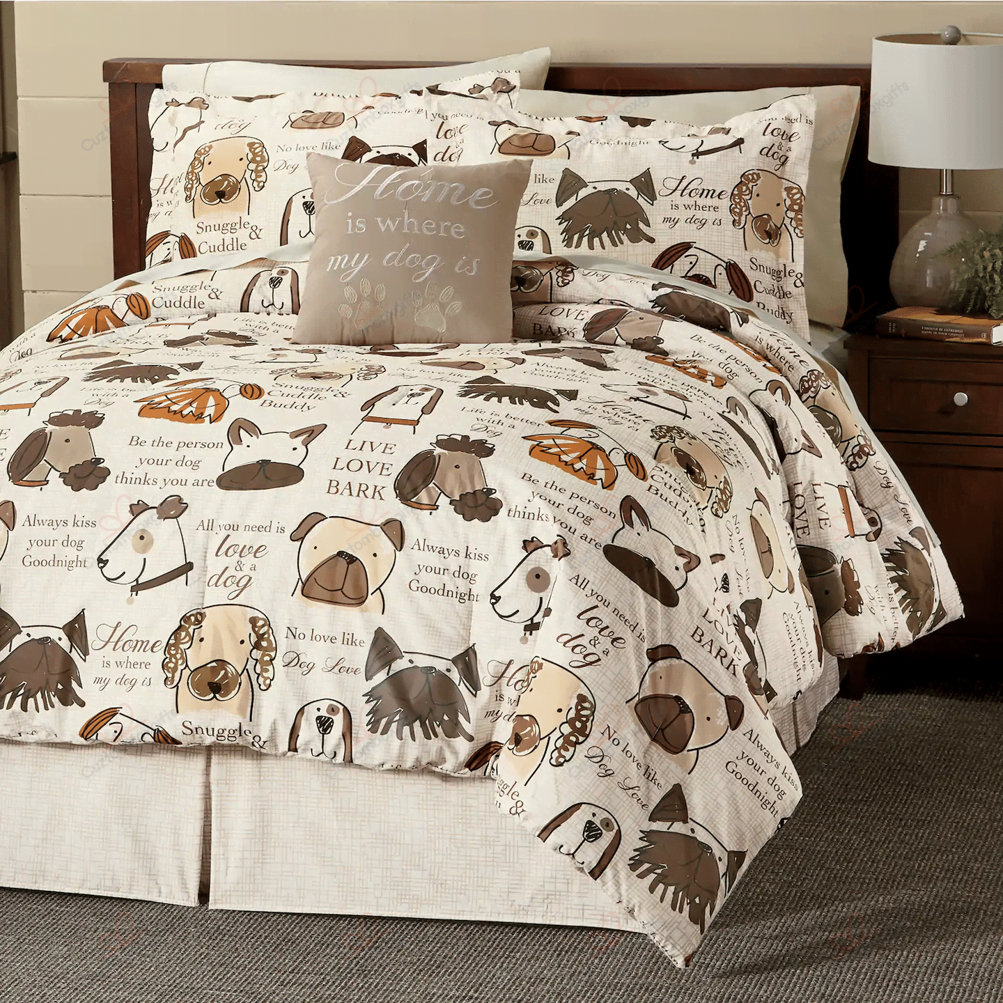 Dogs Bedding Set