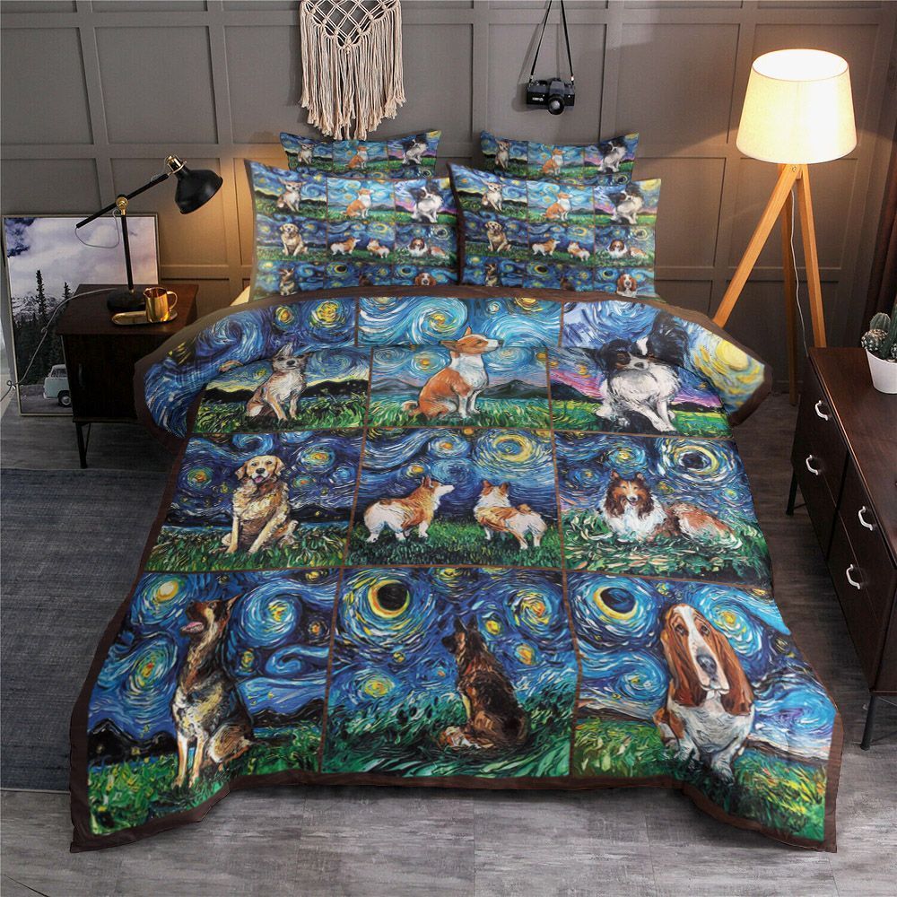 Dogs Bedding Set