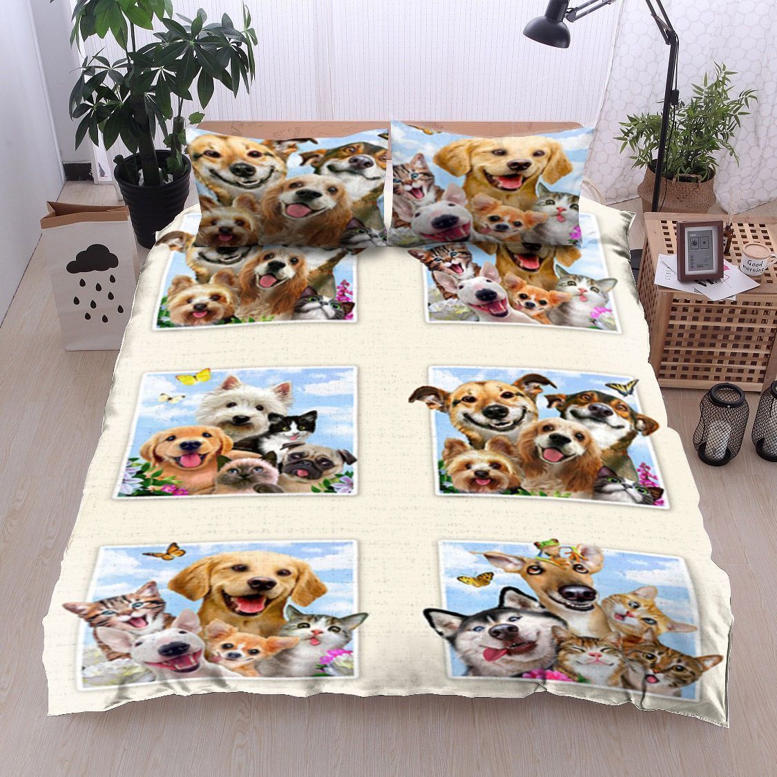 Dogs Bedding Set