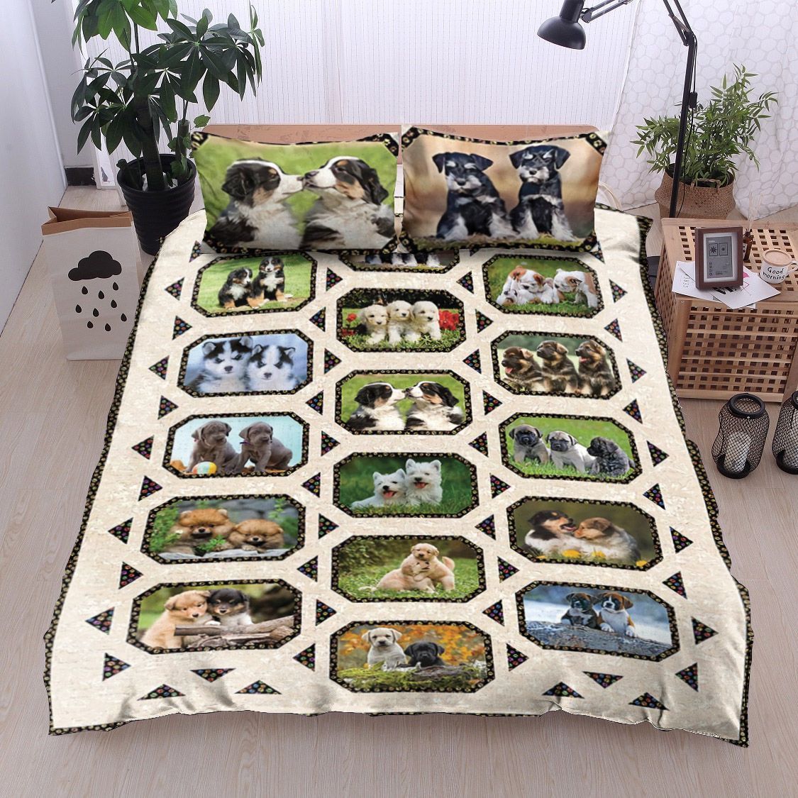 Dogs Bedding Set