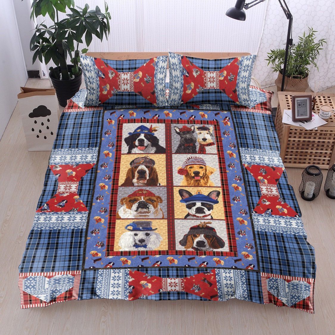 Dogs Bedding Set