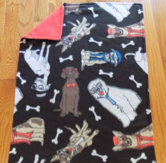 Dogs Wear Glasses Sherpa Fleece Blanket