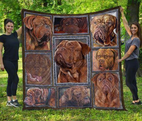 Dogue De Bordeaux DT2109299CL Quilt Blanket