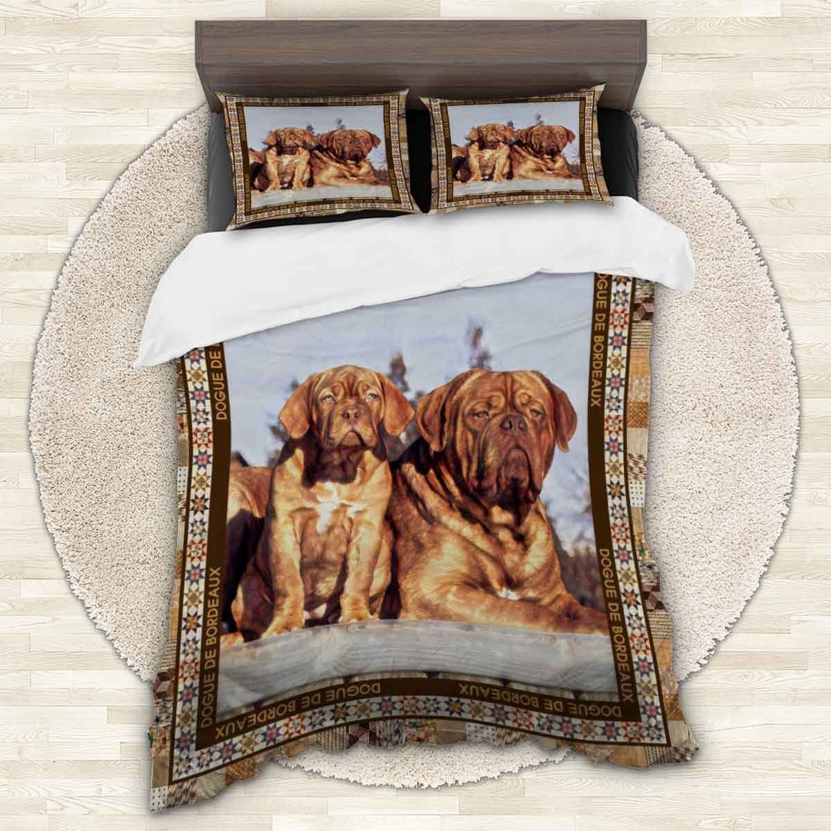 Dogue De Bordeaux Family Bedding Set