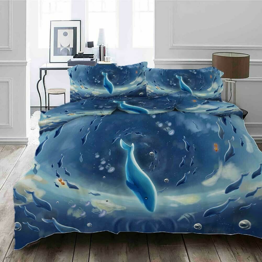 Dolphin 3d Bedding Set