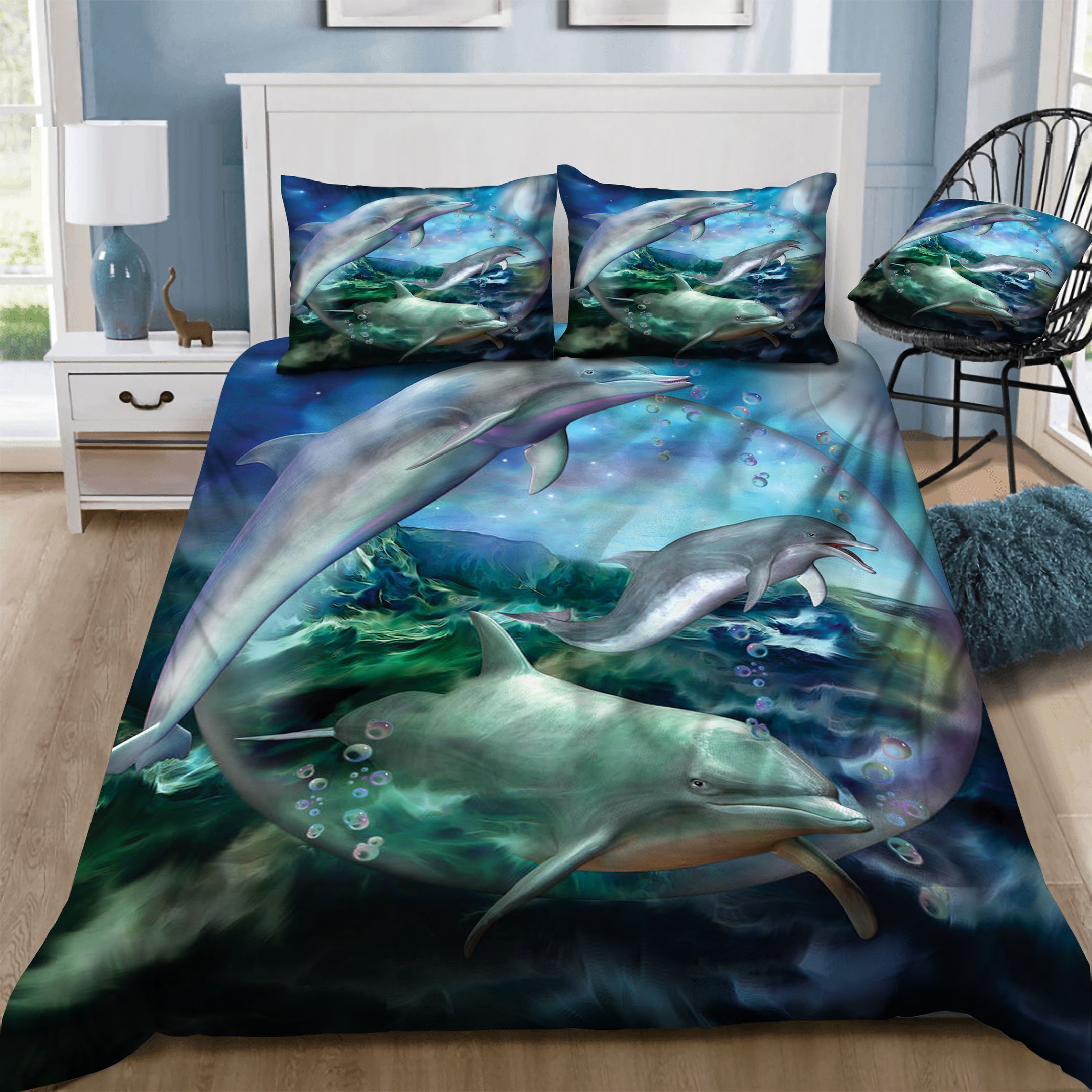 Dolphin  Bedding Set