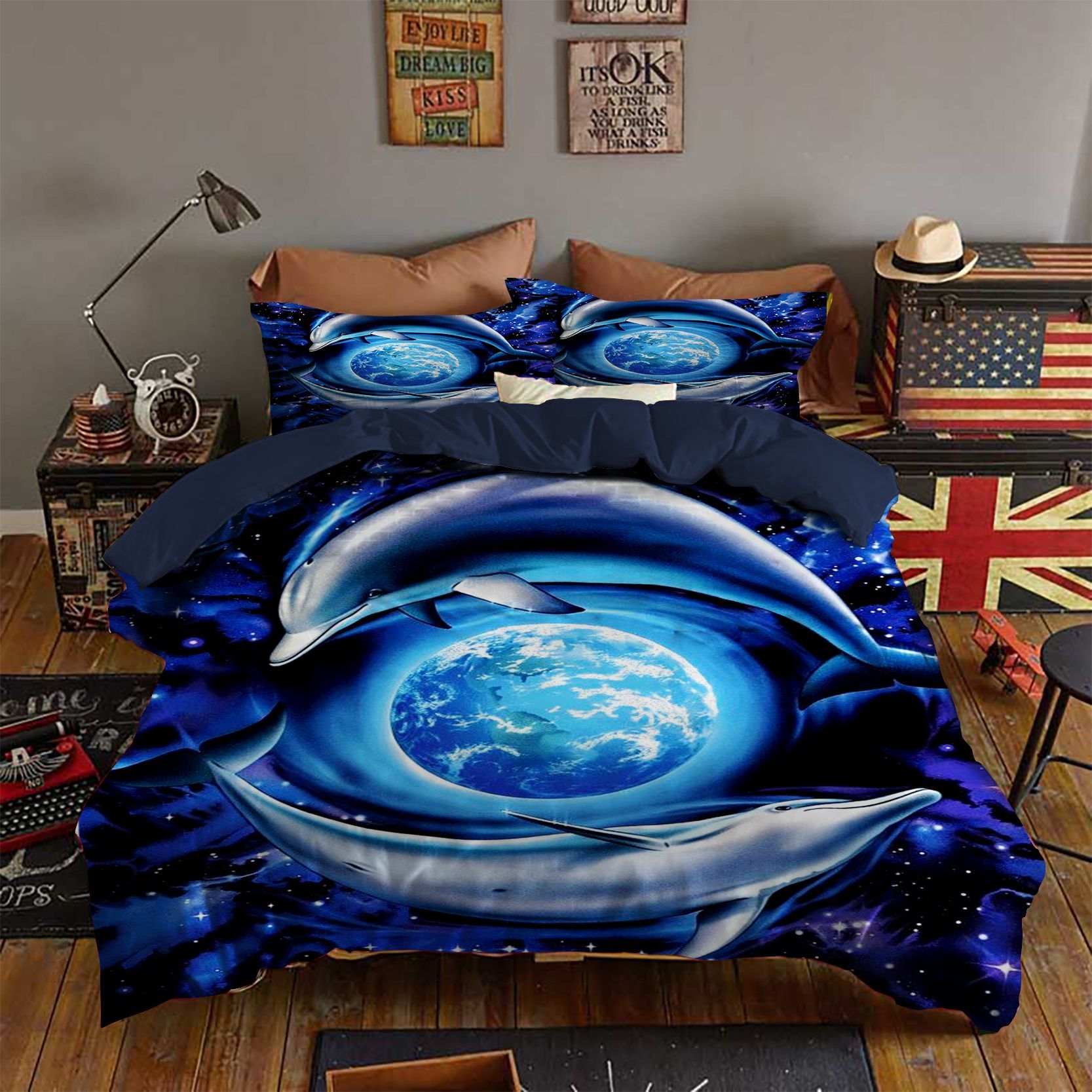 Dolphin Bedding Set