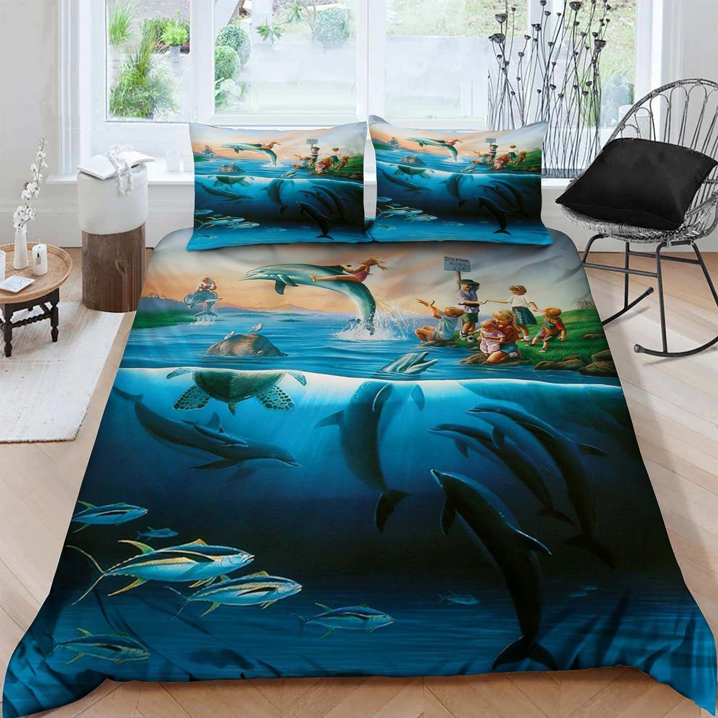 Dolphin Bedding Set