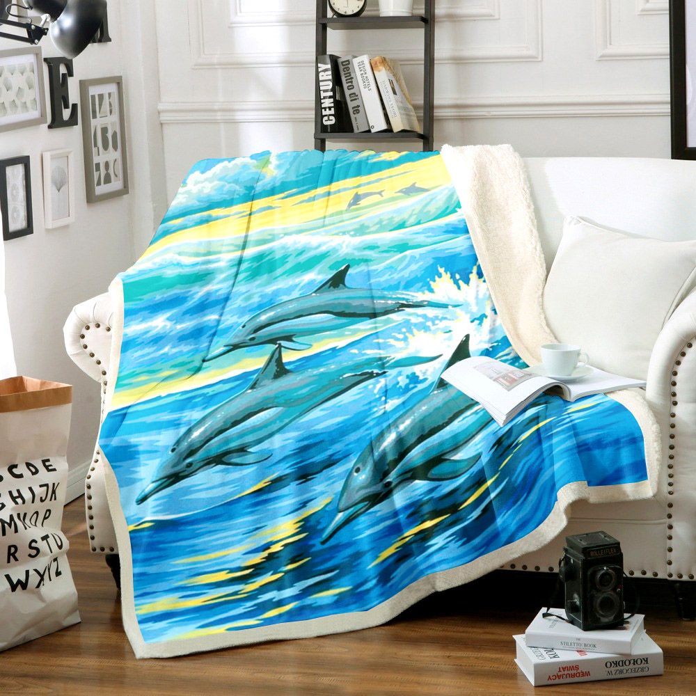 Dolphin Sherpa Fleece