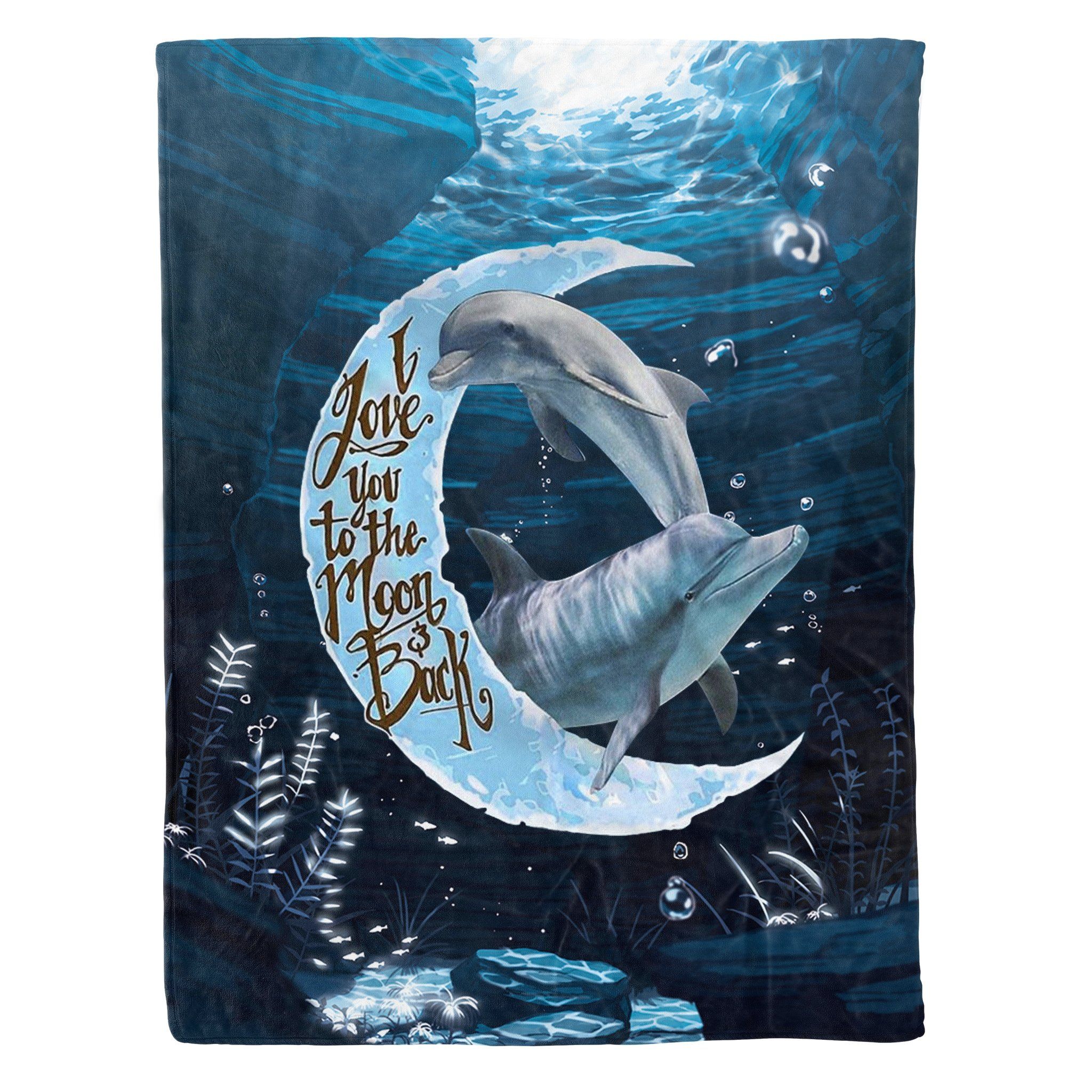 Dolphin Fleece Blanket