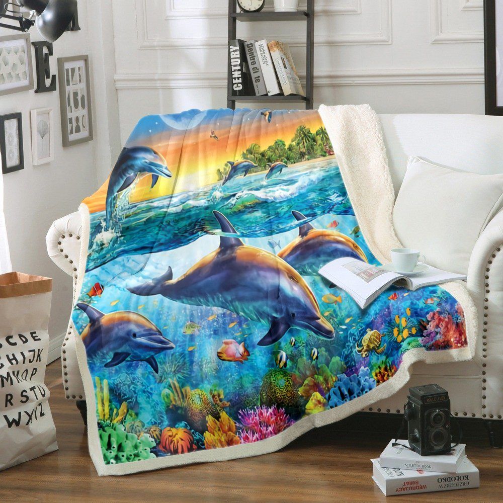 Dolphin Sherpa Fleece