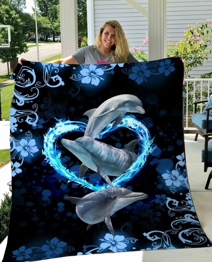 Dolphin KC2909821CL Quilt Blanket