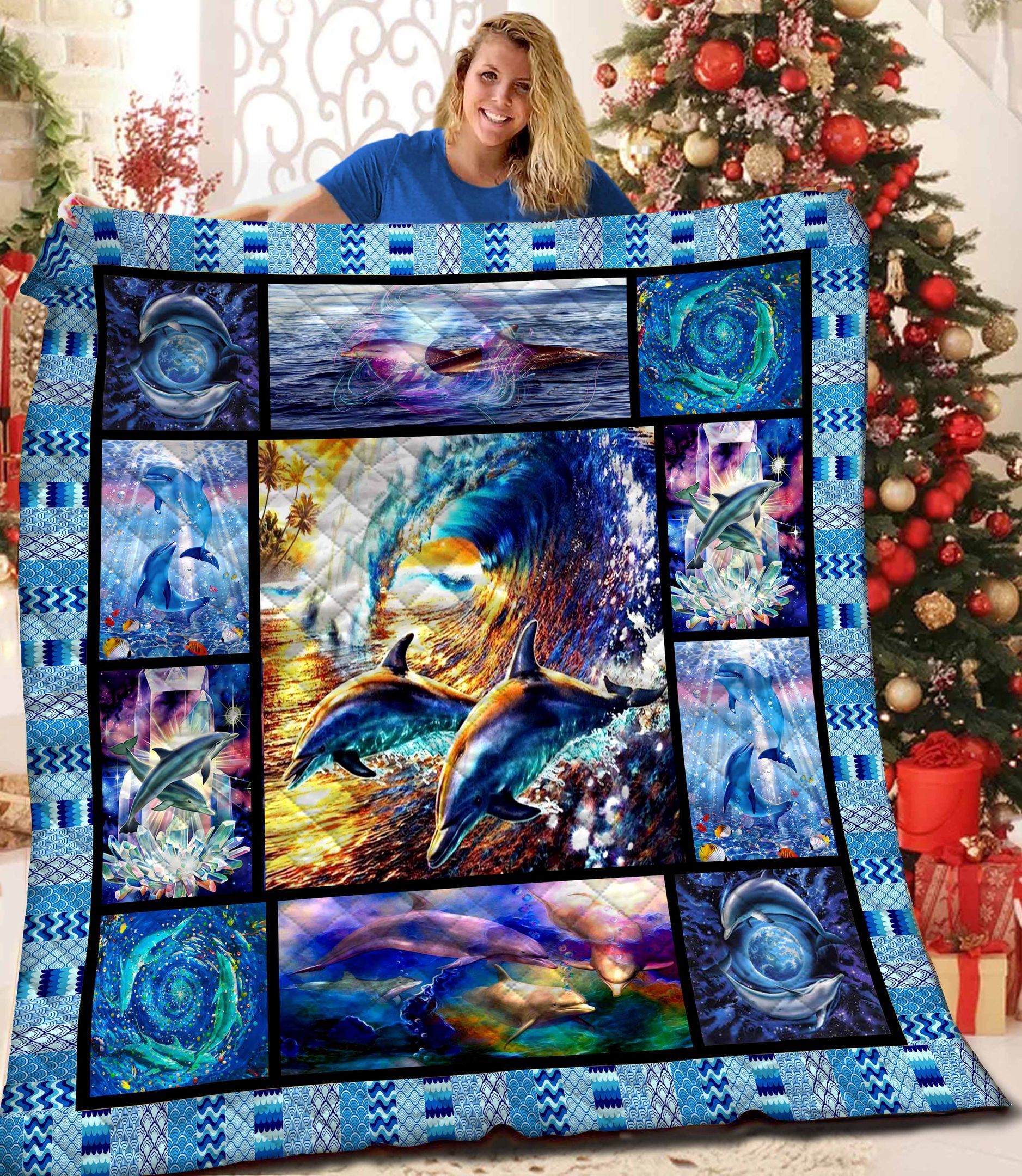 Dolphin Quilt Blanket BBB261005NL