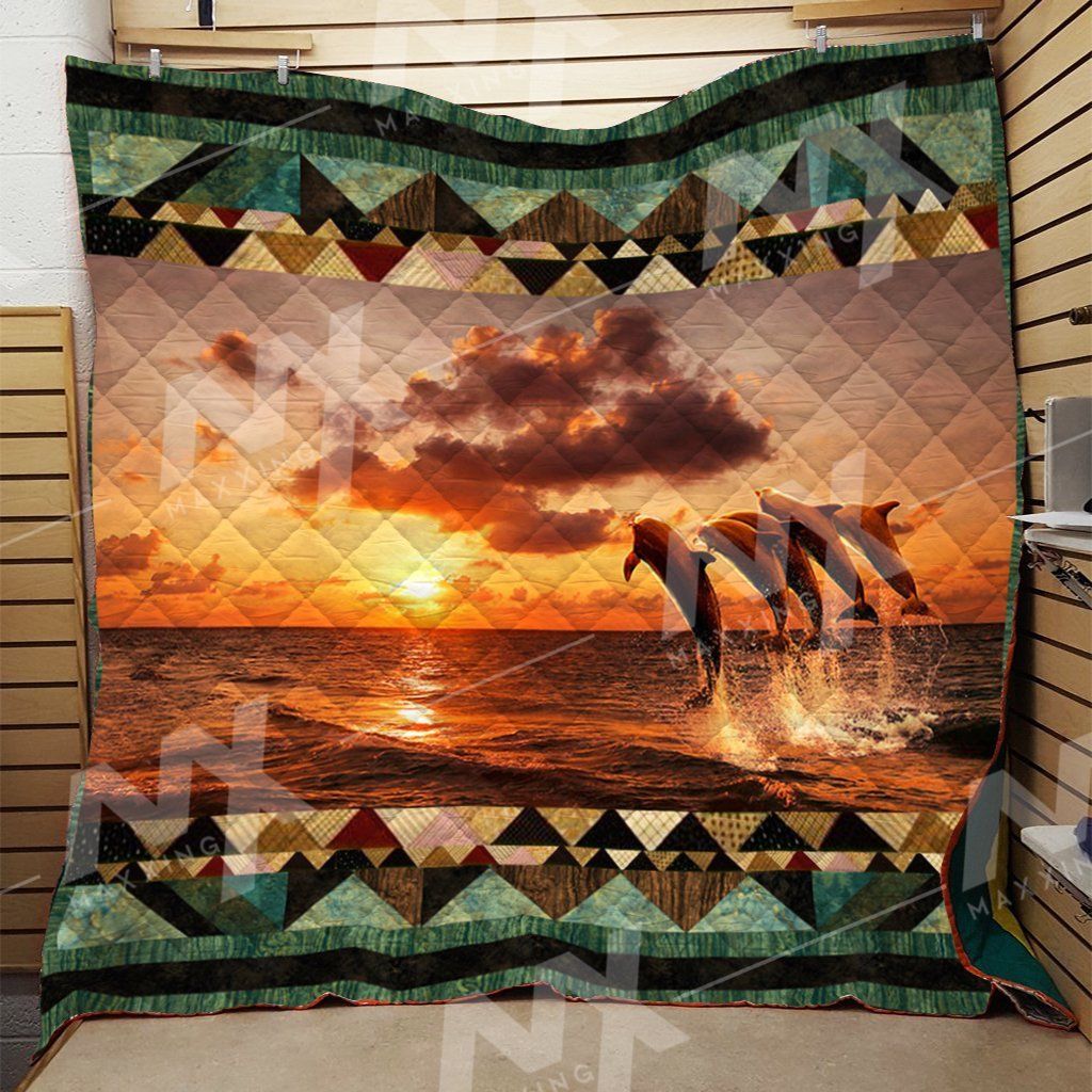 Dolphin Quilt Blanket DHC3112185VT