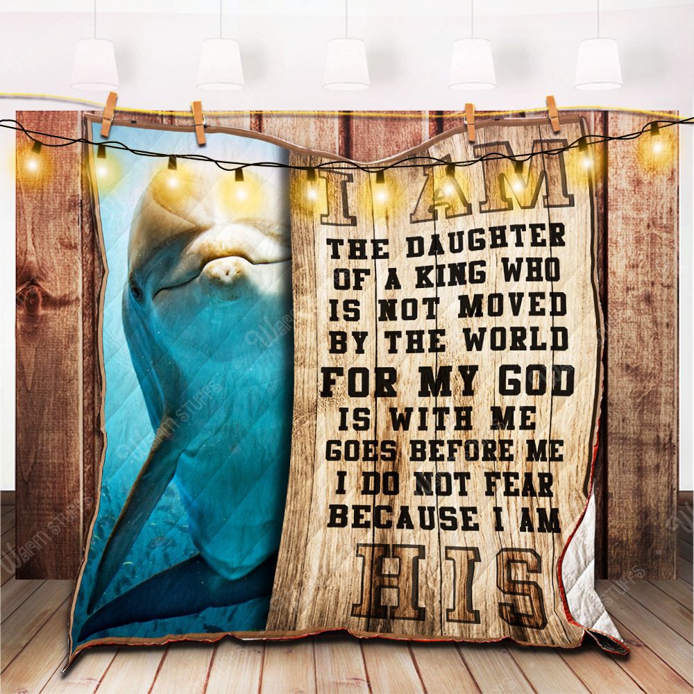 Dolphin Quilt Blanket L04 Bl1 Dhc1312580Dd