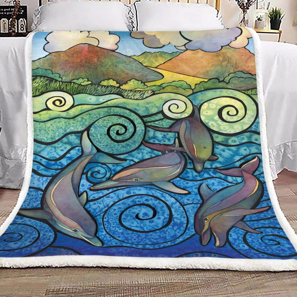 Dolphin Sherpa Fleece