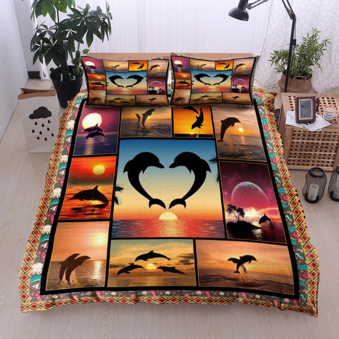 Dolphins Bedding Set