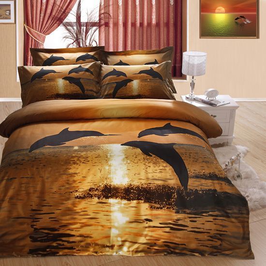Dolphins Bedding Set