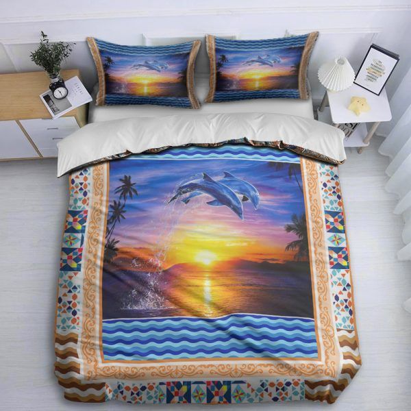 Dolphins Bedding Set