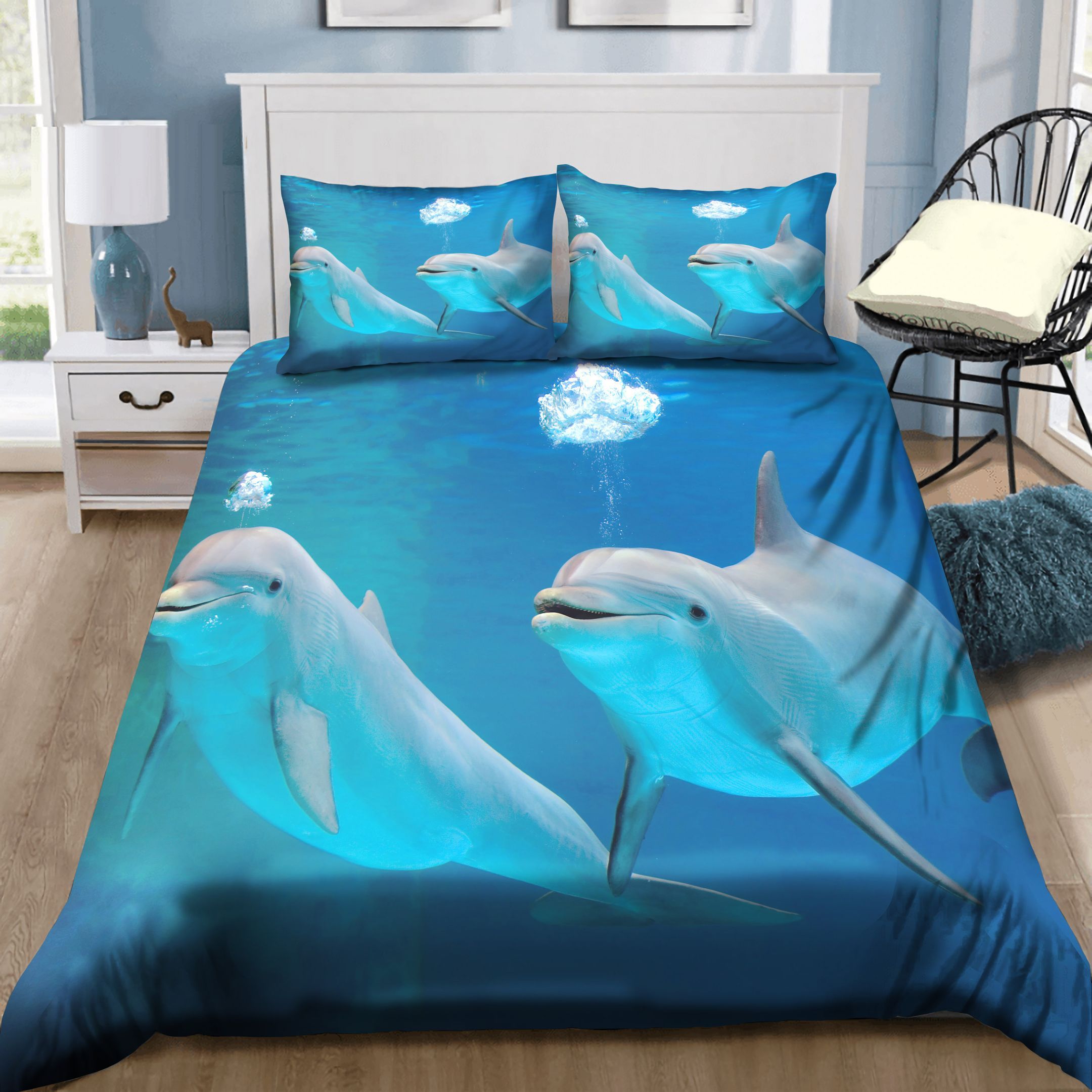 Dolphins Bedding Set