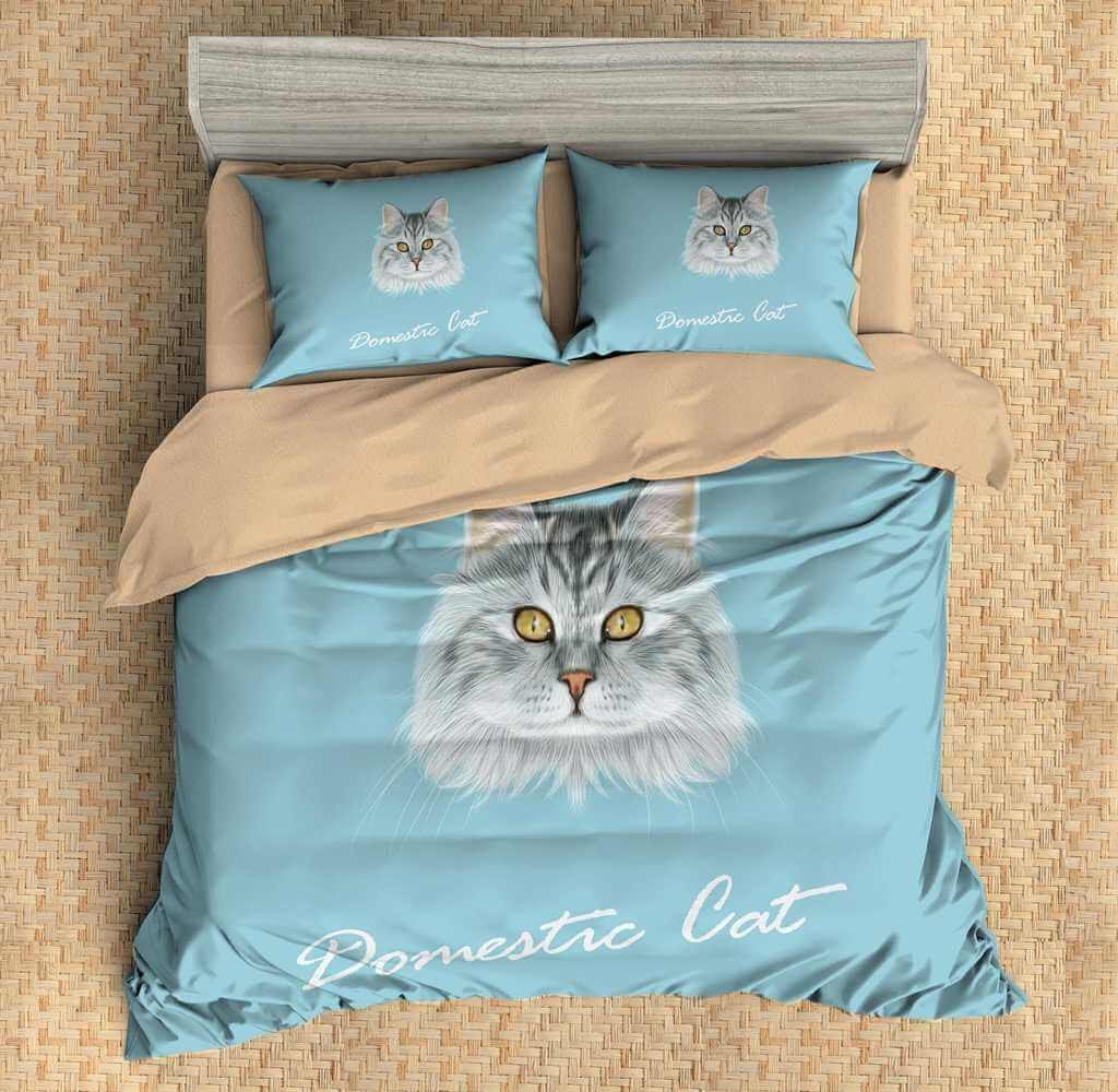 Domestic Cat Bedding Set