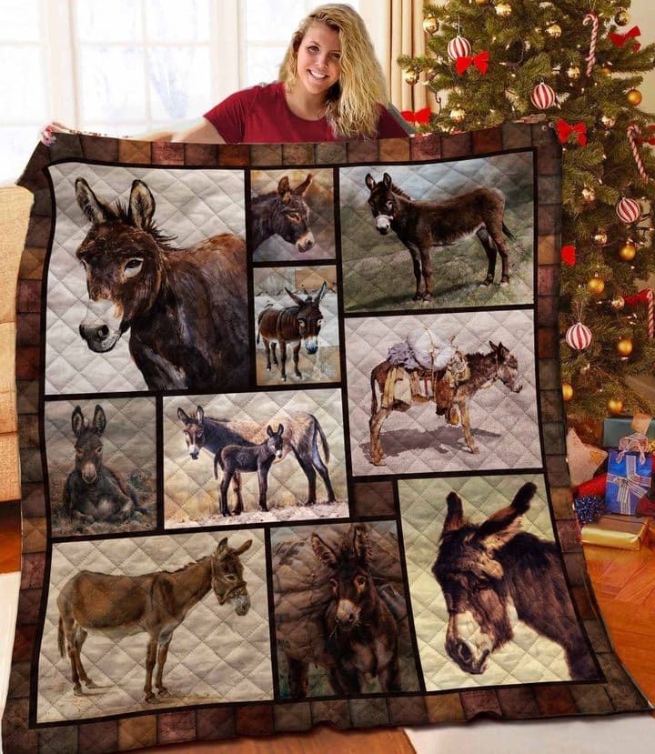 Donkey Be A Classic Guy Quilt Blanket Dhc04011580Dd