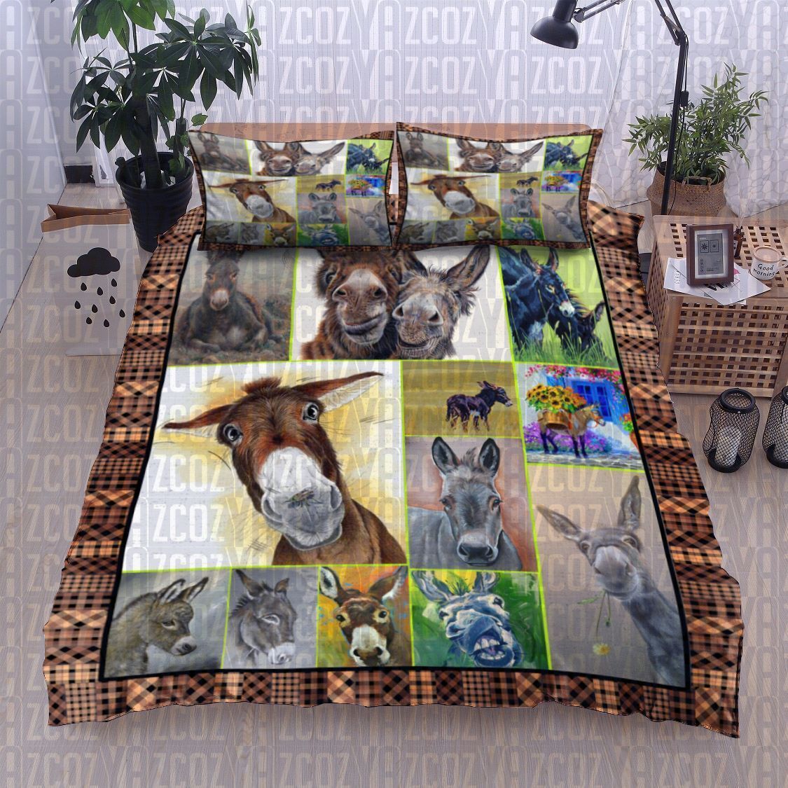 Donkey Bedding Set