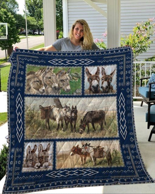 Donkey I Drop Per Second Quilt Blanket DHC31121904TD
