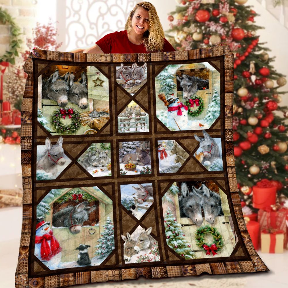 Donkey LML121111DT Quilt Blanket