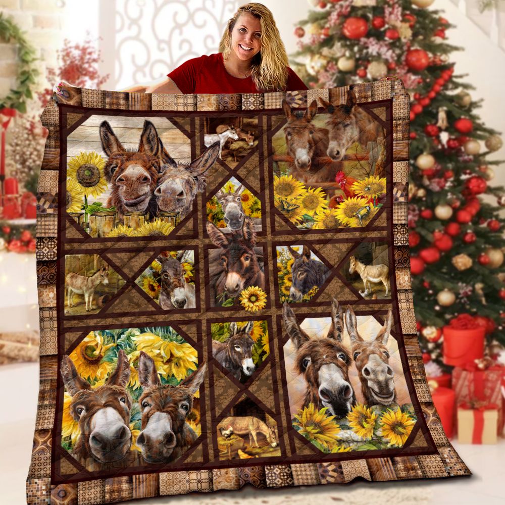 Donkey LML1910111DT Quilt Blanket