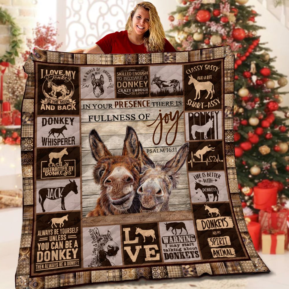 Donkey LML1910112DT Quilt Blanket