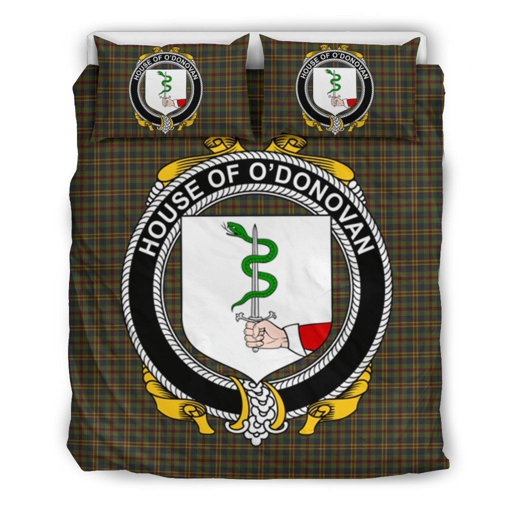 Donovan Clan Badge Tartan Bedding Set