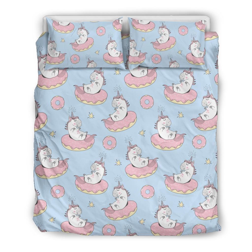 Donut Unicorn Bedding Set