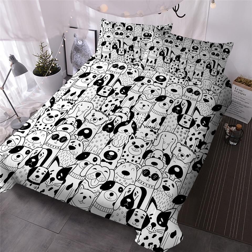 Doodle Dogs Bedding Set