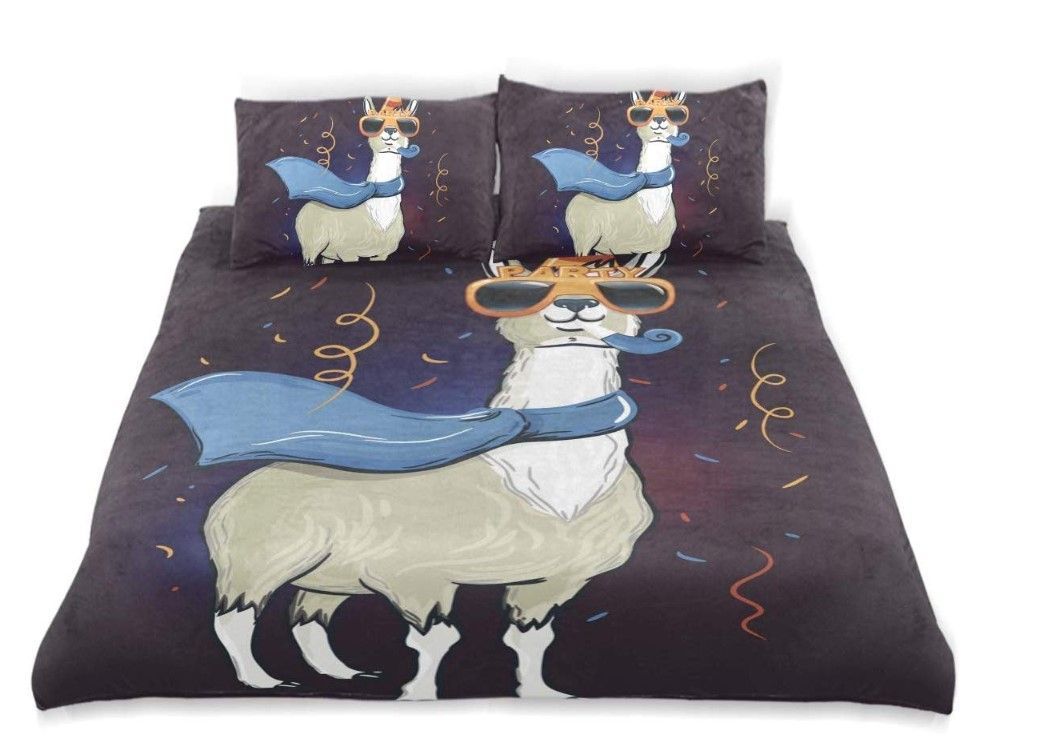 Dope Llama Bedding Set