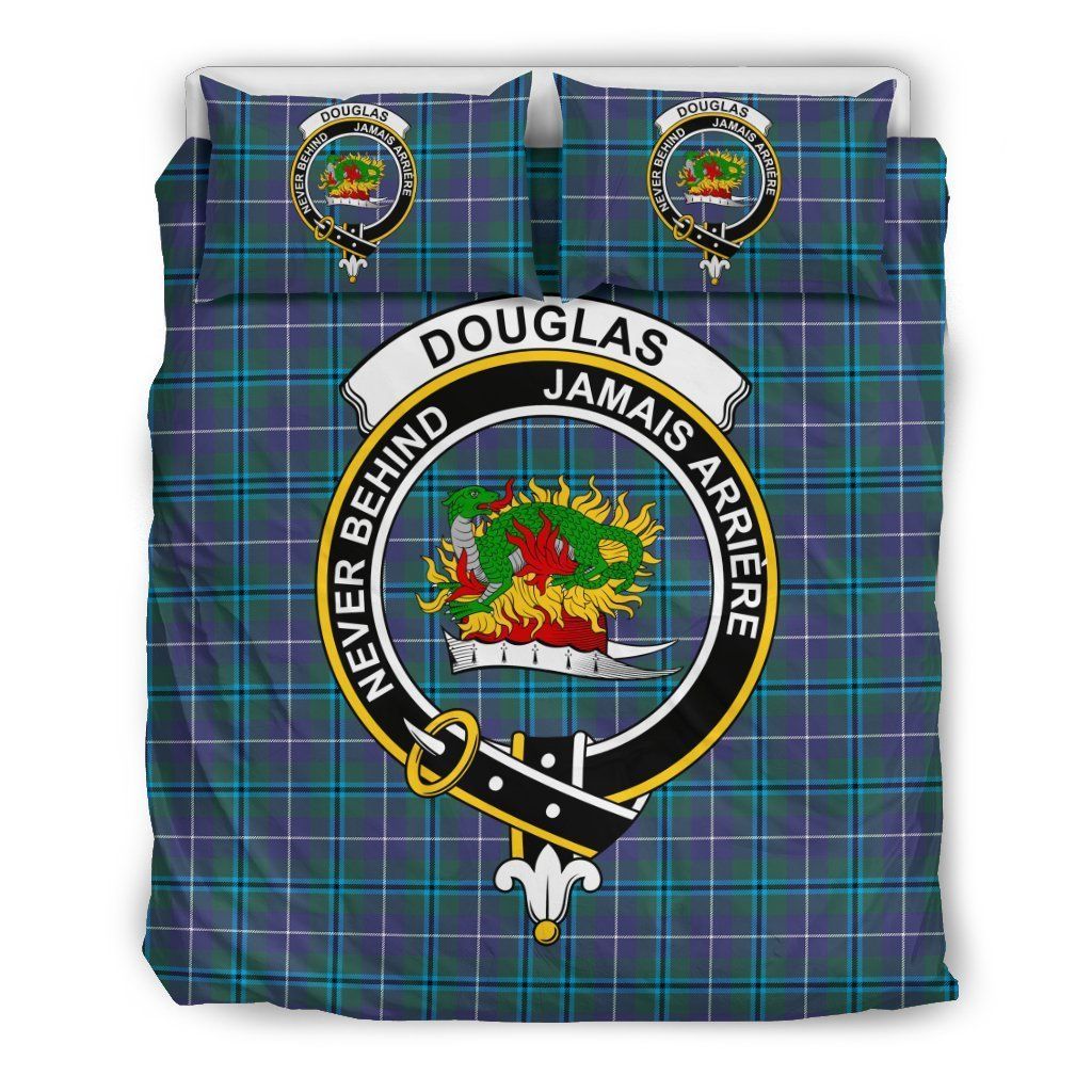 Douglas Clan Badge Tartan Bedding Set