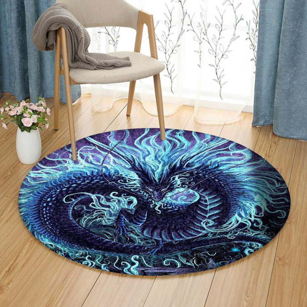 Dragon Round Carpet