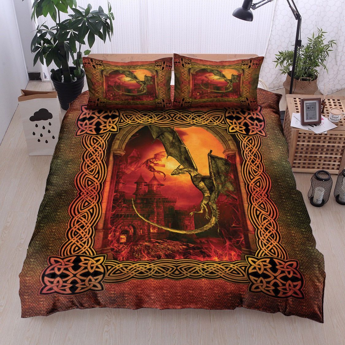 Dragon Celtic Bedding Set