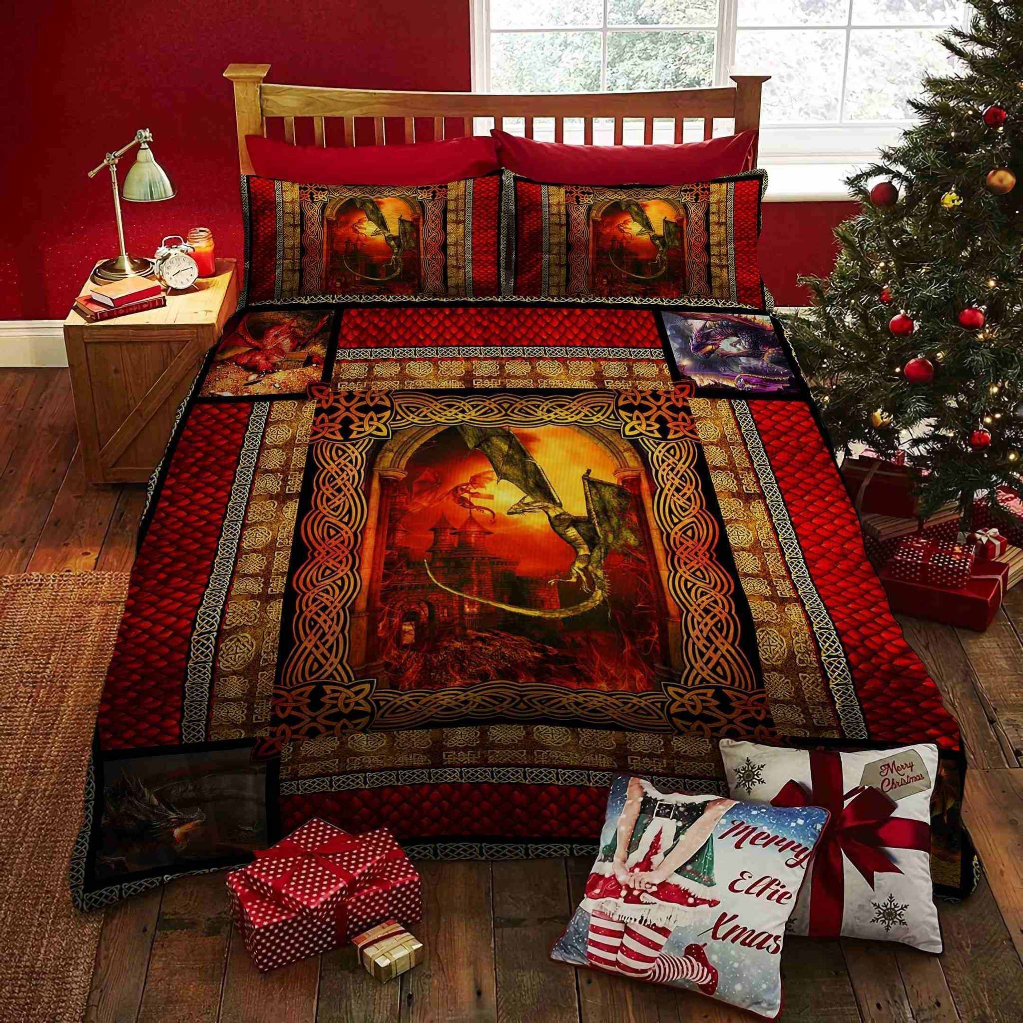 Dragon Celtic Bedding Set