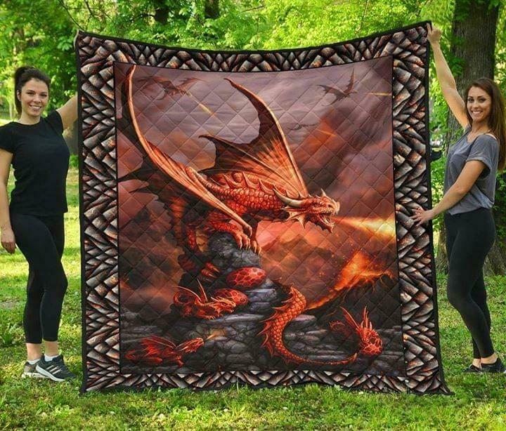 Dragon CLA0810134Q Quilt Blanket