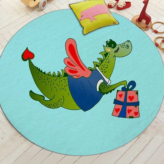 Dragon Round Carpet
