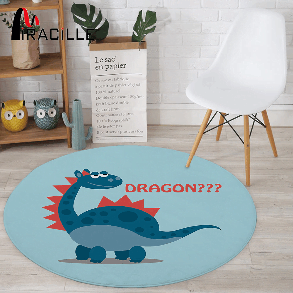 Dragon Round Carpet