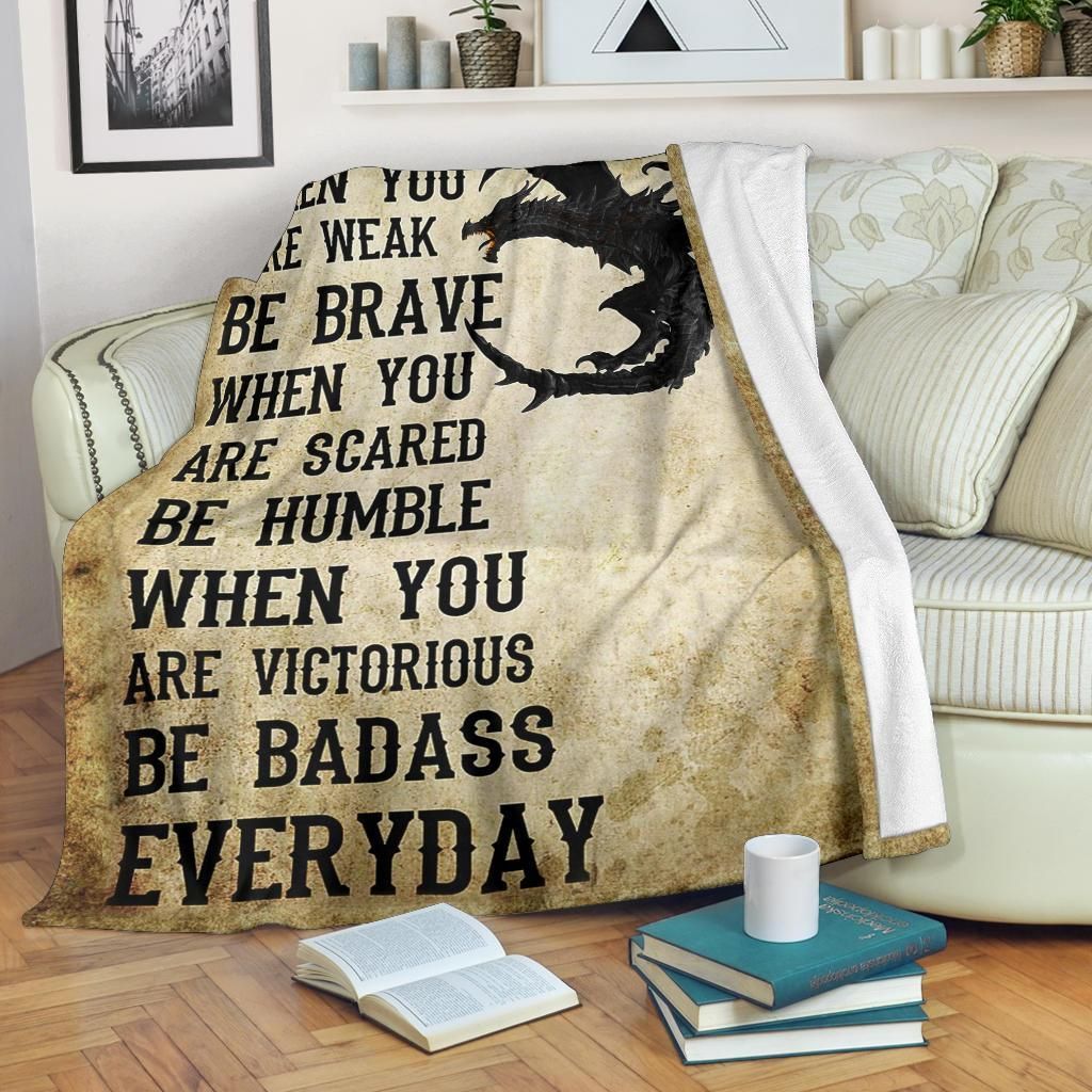 Dragon Sherpa Fleece Blanket