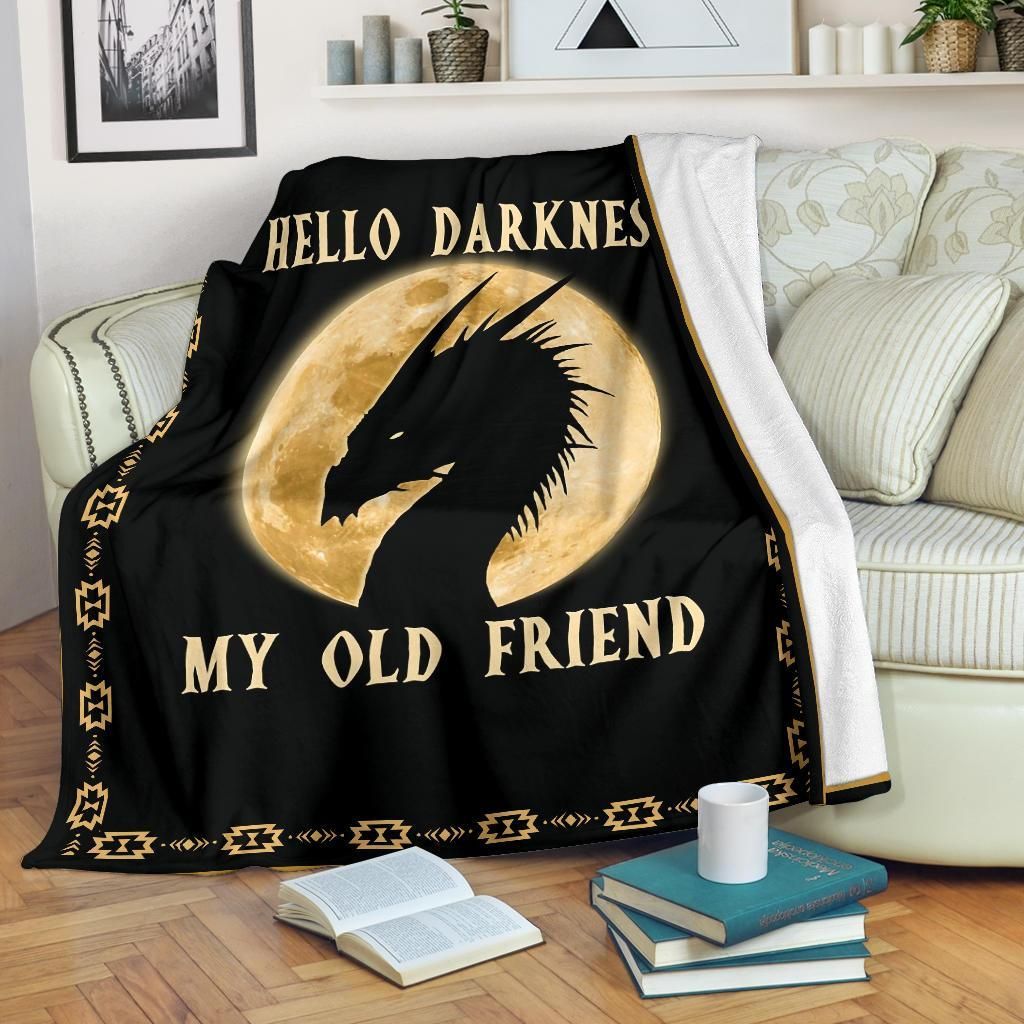 Dragon Sherpa Fleece Blanket